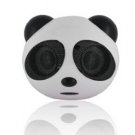 Panda Shaped PC Notebook USB Speaker Sound Box Black