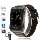 Quad Band Single Cards Bluetooth Compass Watch Phone