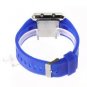 Classical Fashion LED Rubber Wrist Watch with Red Light