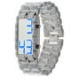 Exquisite Lava Blue LED Display Watch For Man
