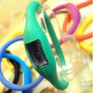 Waterproof Minus Ion Sport Bracelet Watch Emerald Green