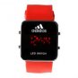 Fashion and Charming Design Red LED Watch (Red)