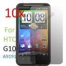 10pcs Film Screen Cover Protector for HTC Desire HD G10 A9191