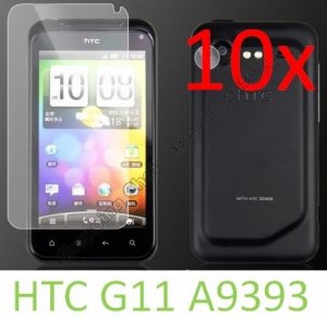 10pcs Screen Film Cover Protector For HTC incredible S S710e G11 A9393 Incredible S