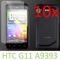 10pcs Screen Film Cover Protector For HTC incredible S S710e G11 A9393 Incredible S