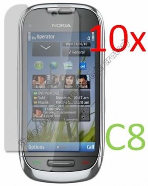 10pcs Screen Film Cover Protector for Nokia C7