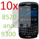 10pcs Screen Film Cover Protector for Blackberry 8520 and 9300  Curve