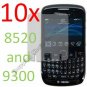 10pcs Screen Film Cover Protector for Blackberry 8520 and 9300  Curve