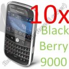 10psc Screen Film Protector Cover for BlackBerry Bold 9000