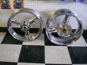 99-07 HAYABUSA CHROME RIMS