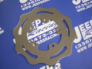 REAR WAVE ROTOR POLISHED