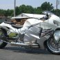 HAYABUSA EXTENDED RAW FINISH SWINGARM
