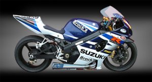 Diabolos Suzuki GSX-R 1000 Motea Le Mans M8 bleu