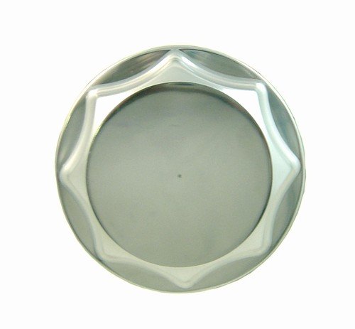 SUZUKI GAS CAP (4 BOLT BRACKET)POLISHED FITS 99-07 HAYABUSA (PART # A3663)