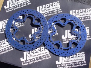 2008 HAYABUSA CHROME ROTORS