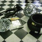 CBR 1000RR 240 TIRE KIT BLACK ARM CHROME WHEELS