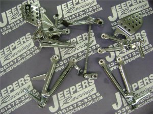 06-07 cbr 1000rr chrome rear sets