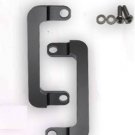 Black Anodized Front Radial Caliper Lowering Brackets