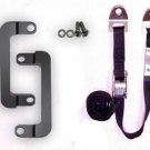 Black Anodized Front Radial Caliper Lowering Brackets Kit