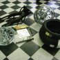 CBR 600 RR 03-07 240 KIT BLACK ARM CHROME WHEELS