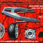 HAYABUSA &GSXR Raw 240 Wide Tire Kit and repelica wheel