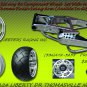 HAYABUSA/GSXR CHROME FINISH 300 FAT TIRE KIT.