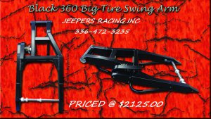 360 WIDE TIRE SWINGARM