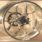 11-12 ZX 10 R 240 WIDE TIRE WHEEL SET