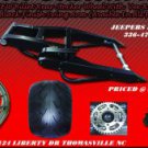 Zx14 360 kit black arm chrome or black replica  wheel