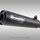 ShortMeg 2 Full System Black 14" Muffler Hayabusa (99-18)