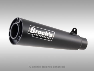 ShortMeg 2 Full System Black 14" Muffler Hayabusa (99-18)