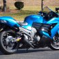 06-11 Kawasaki zx14 black short meg2 exhaust