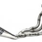 Brocks alien head full polished exhaust zx6r 09-18