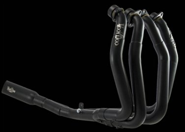 Voodoo full shorty exhaust black hayabusa