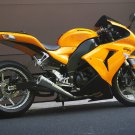 Kawasaki zx10 06-07 polished brocks 14in alien head exhaust