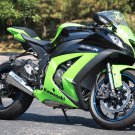 Kawasaki zx10 11-15 polished brocks 14in alien head exhaust