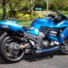 TiWinder Blue Full System w/ 18" Muffler Race Baffle ZX-14 (06-18)