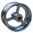 300 chrome rc hayabusa replica wheel/ and sprocket