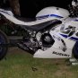 M4 2017-2020 Suzuki GSX-R1000 stainless steel full system with black GP canister.