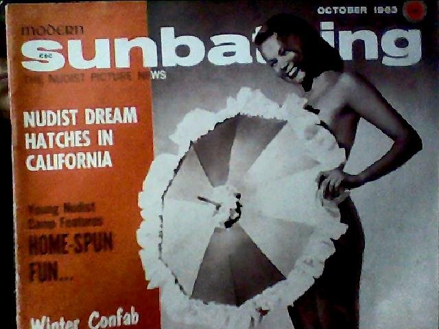 Modern Sunbathing magazine. October,1963