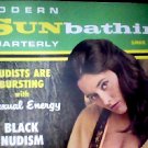 Modern Sunbathing magazine.Quarterly,summer 1968