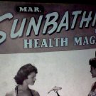 Sunbathing for health magazine. March, 1958