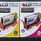 LD EXTRA HIGH YIELD INK CARTRIDGES FOR DELL