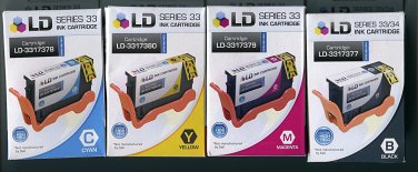 LD EXTRA HIGH YIELD INK CARTRIDGES FOR DELL