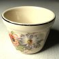 UNIVERSAL POTTERIES 2-1/2" FLORAL DESSERT CUP.