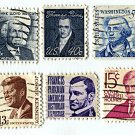 SET OF 10 STAMPS. PRESIDENTS, ETC. U.S. NO. 1280/1294