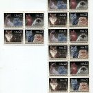 SIXTEEN CAT STAMPS