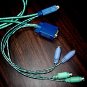 TRENDNET 2-PORT KVM SWITCH TK-205i WITH BUILT-IN 1.1 METERS CABLES