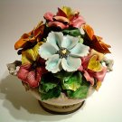 CERAMIC FLORAL VASE