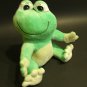 SMILING GREEN "HUG ME" FROG by Progressive Plush. Free Shipping.